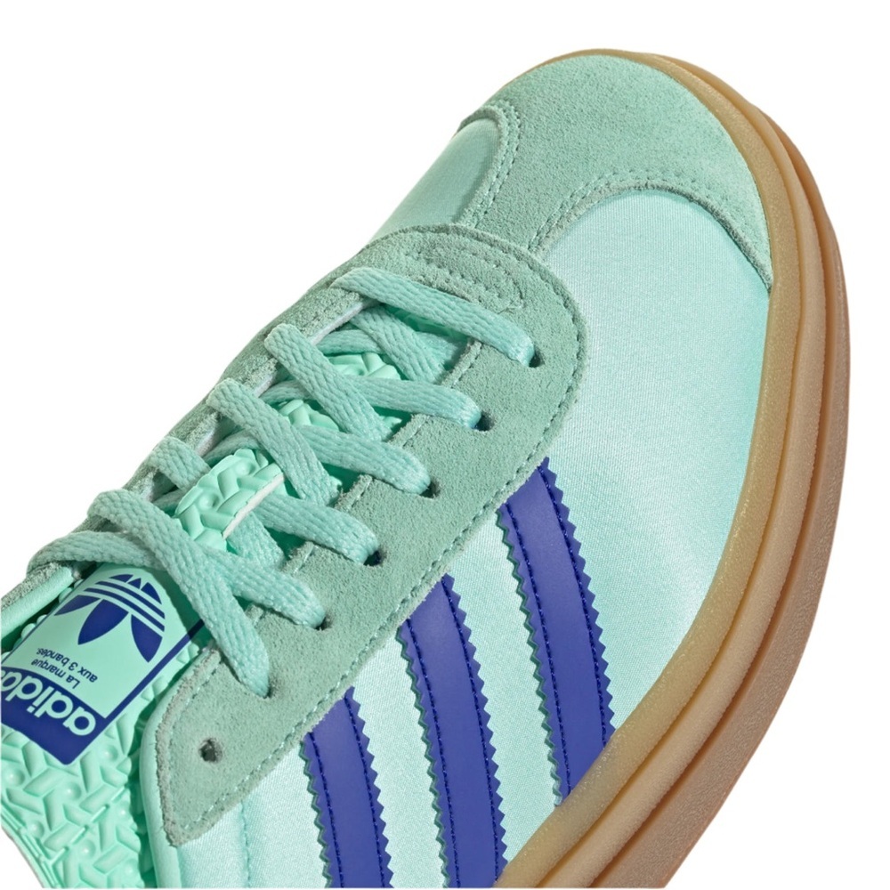 Adidas Women's Gazelle Mint and Blue Sneakers size 7.5 - Picture 7 of 12